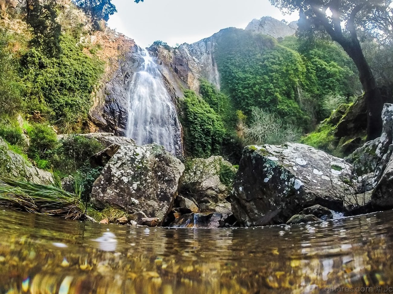 A Cascata da Rocha de Água d’Alto