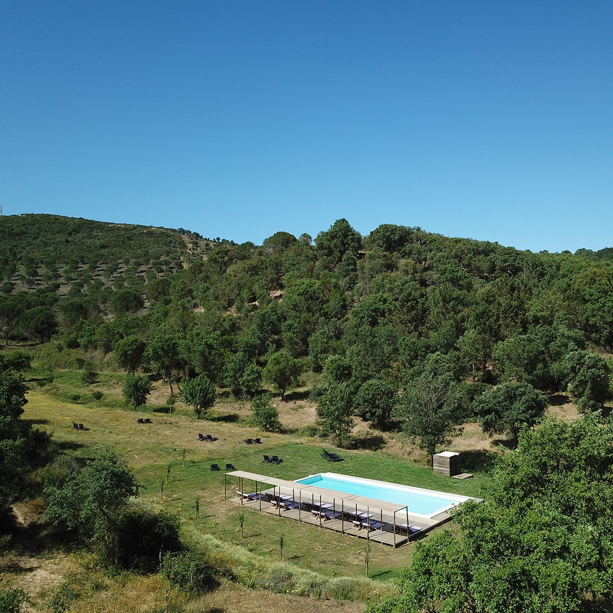 piscina natureza herdade da matinha